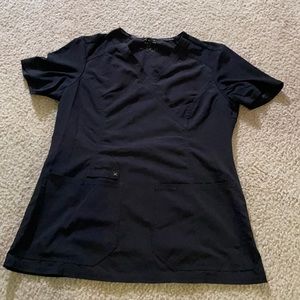 Cherokee iflex scrub top black S